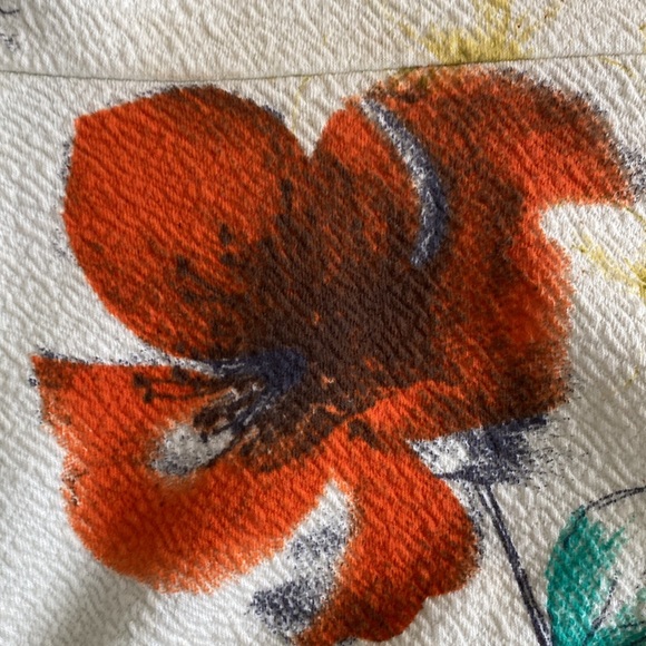 Anthropologie Postmark Flynn Floral Peplum Top - Picture 5 of 6